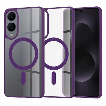 Techsuit MagSafe Pro pro Samsung Galaxy S25 Edge fialová