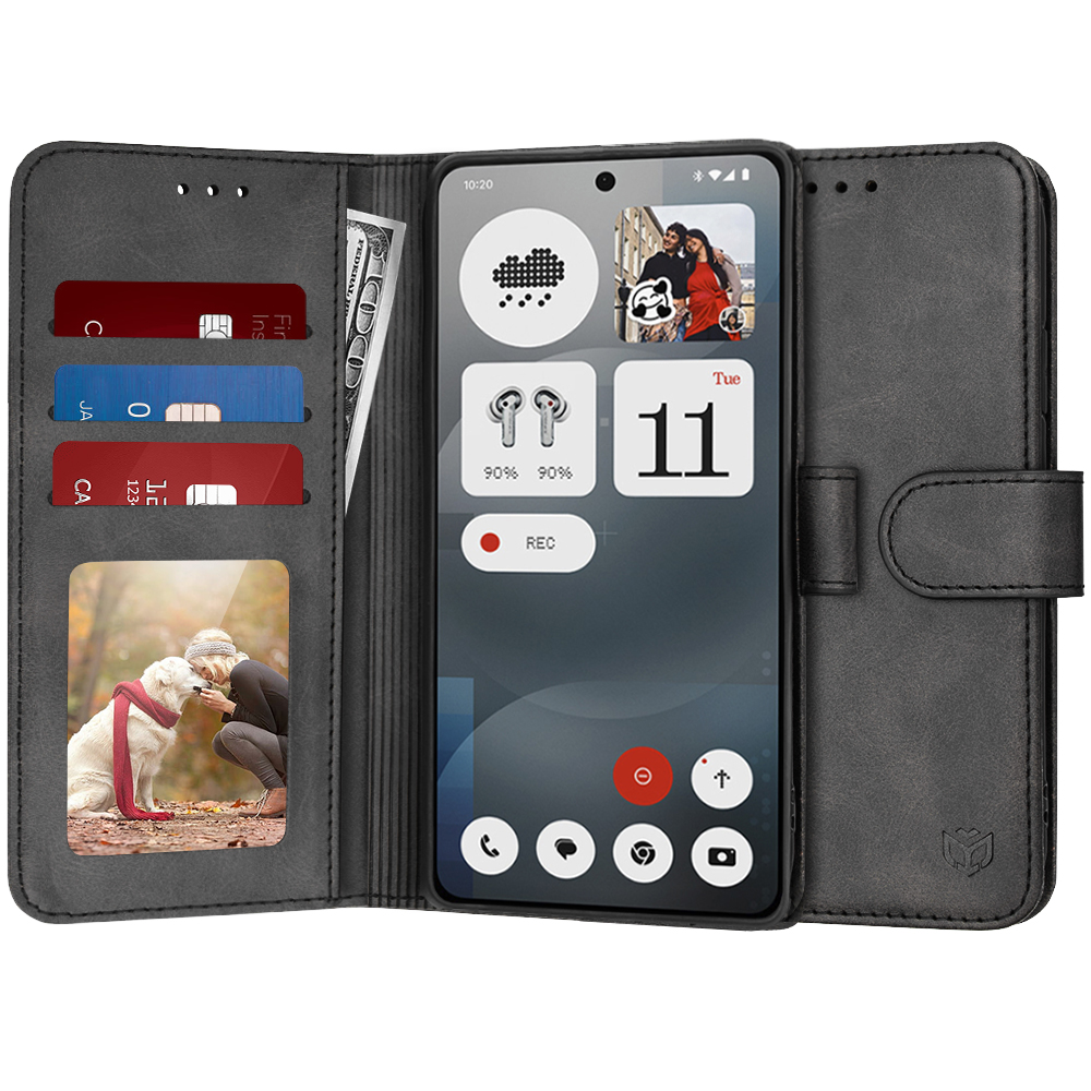 Levně Techsuit Diary Book pro Nothing Phone (3a) černá