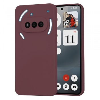 Techsuit SoftFlex Nothing Phone (3a) švestkově červený