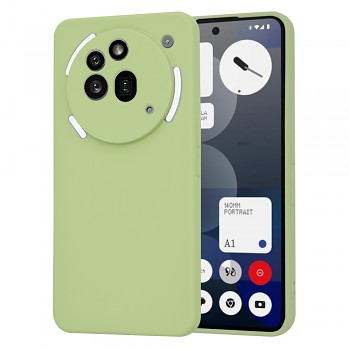 Techsuit SoftFlex Nothing Phone (3a) Pro v matcha barvě