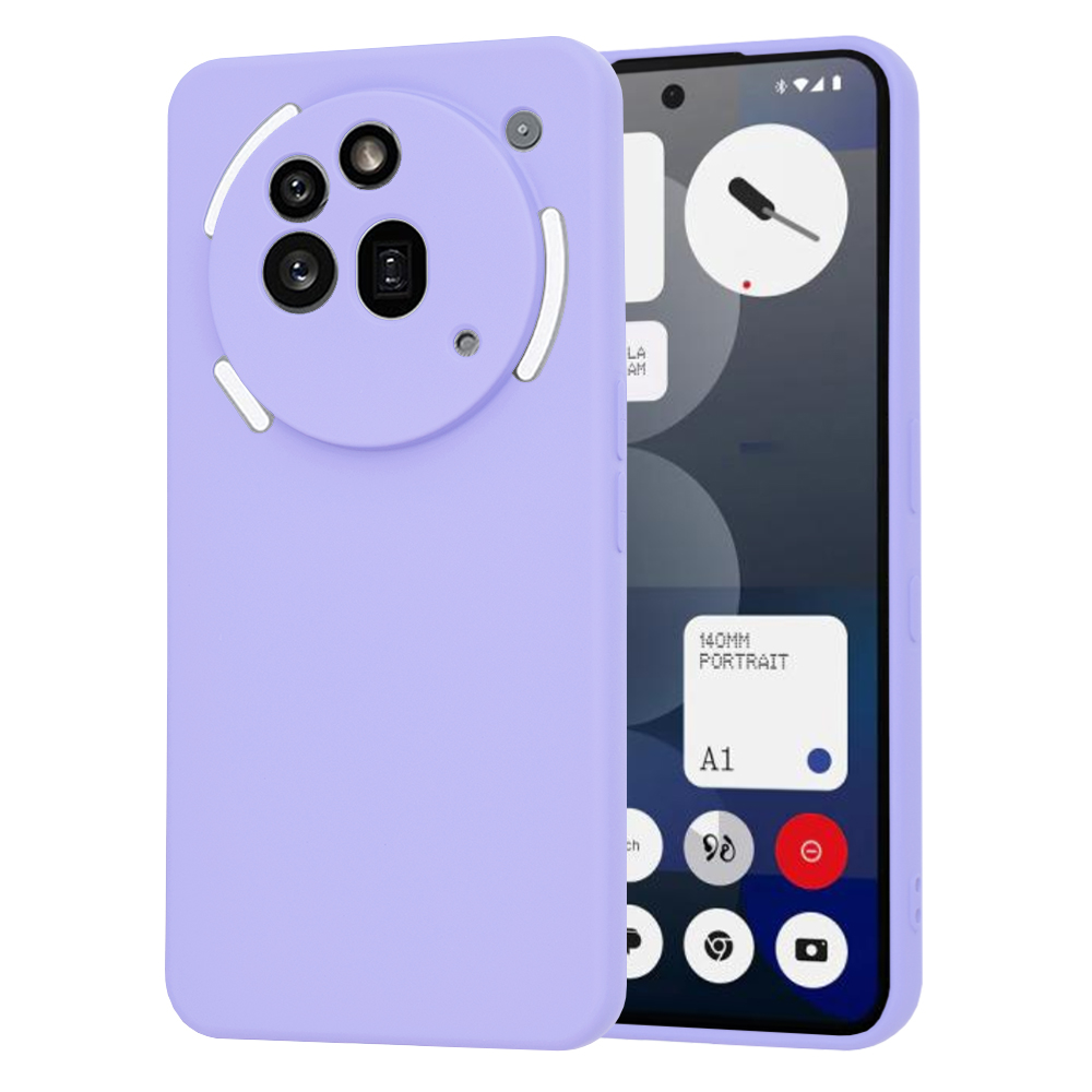 Levně Techsuit SoftFlex Nothing Phone (3a) Pro světle fialový