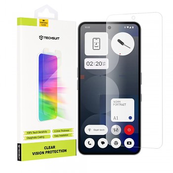 Techsuit Clear Vision Glass Nothing Phone (3a) / (3a) Pro Průhledný
