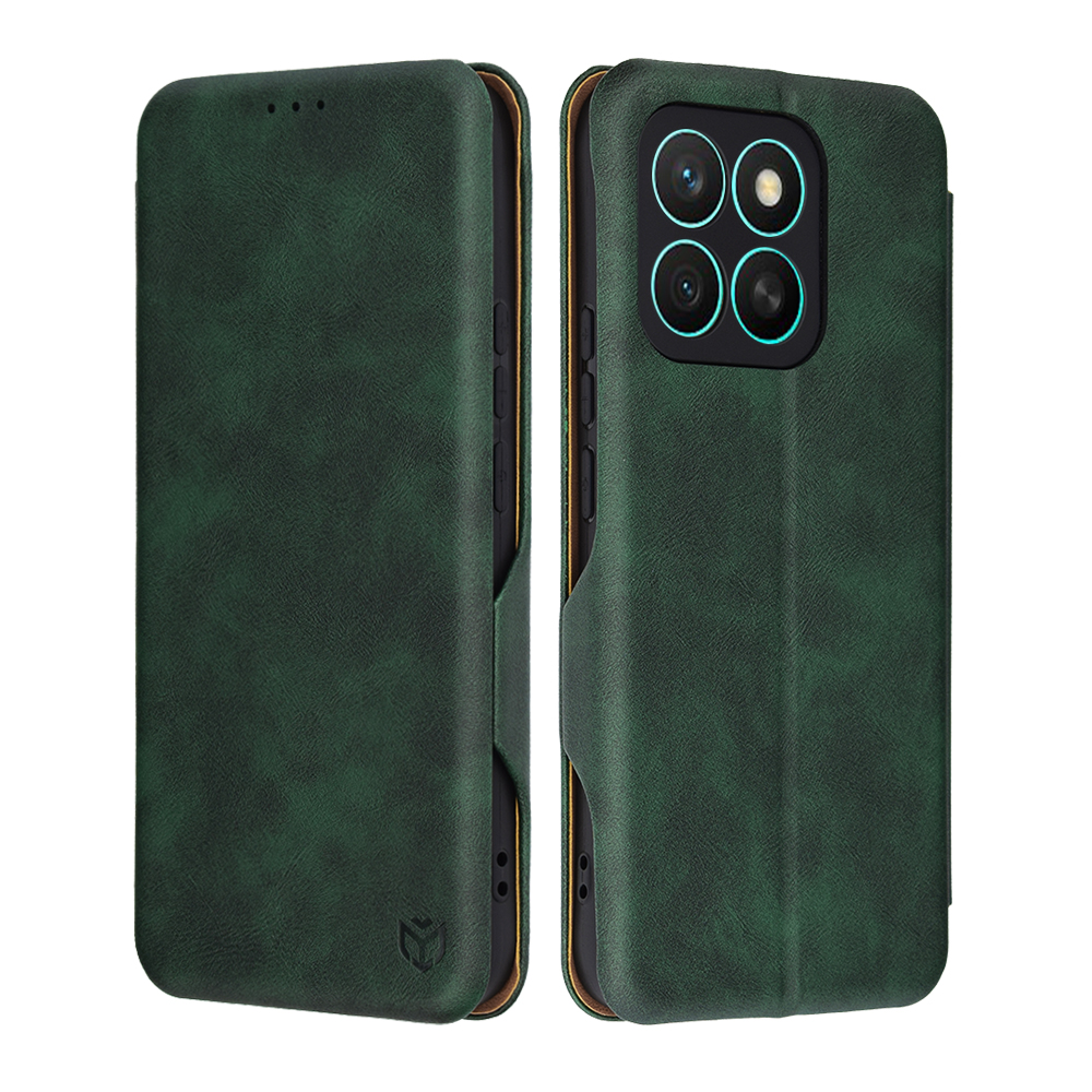 Levně Peněženka Techsuit Safe Wallet Plus pro Honor X8c zelená