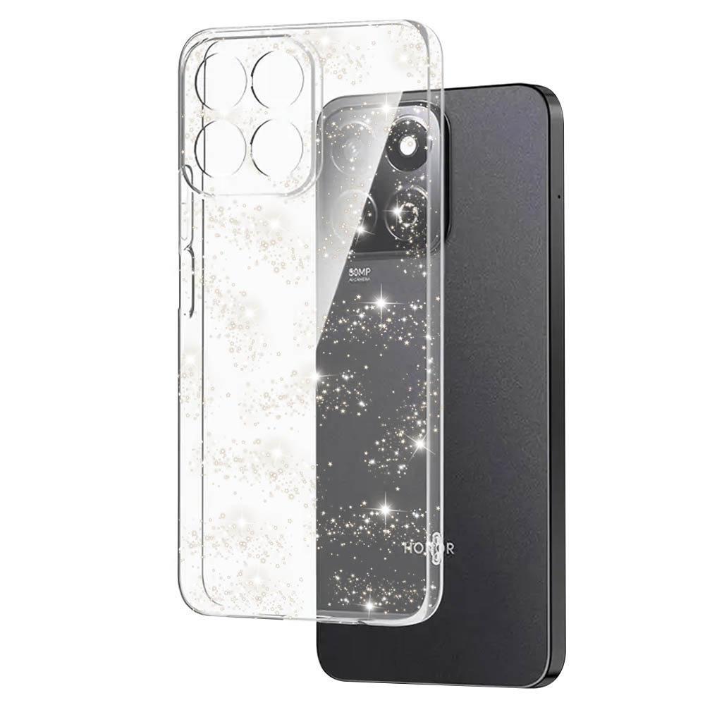 Levně Techsuit SparkleSkin Series Honor X8c průhledný obal