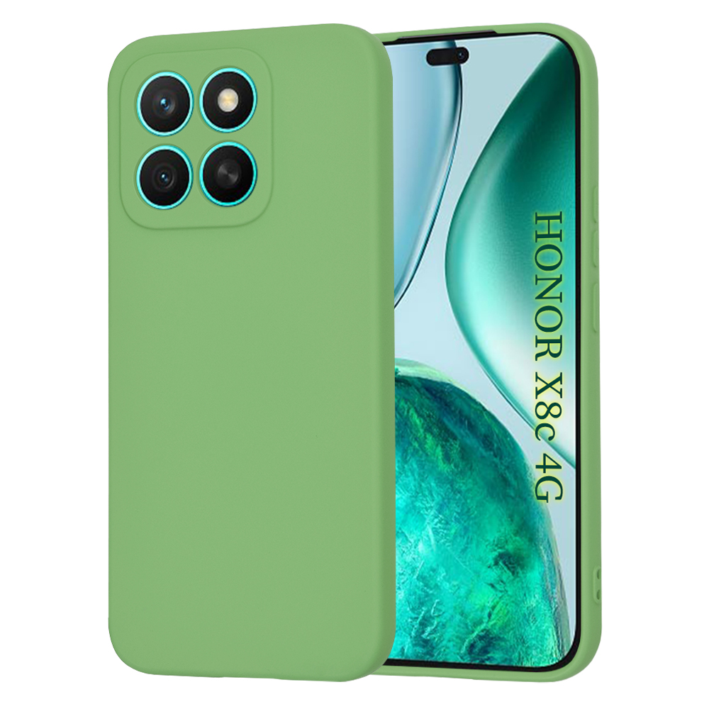 Levně Techsuit SoftFlex pro Honor X8c v mátově zelené barvě