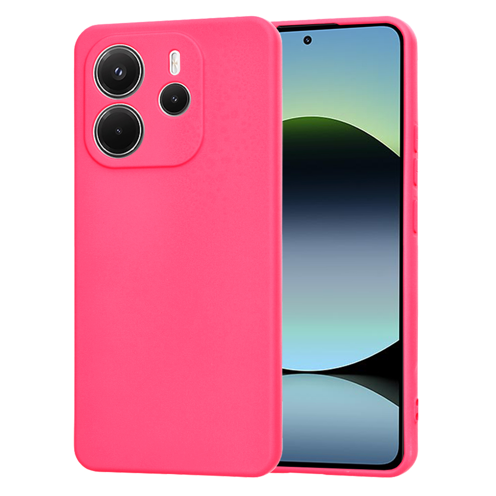 Levně Techsuit SoftFlex pro Xiaomi Redmi Note 14 4G Standard růžová