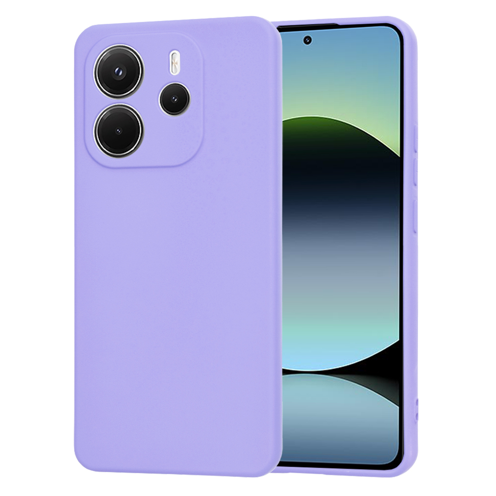 Levně Techsuit SoftFlex Xiaomi Redmi Note 14 4G (Standard) světle fialová