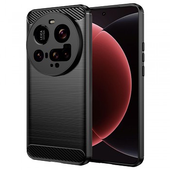 Pouzdro Techsuit Carbon Silicone pro Xiaomi 15 Ultra černé