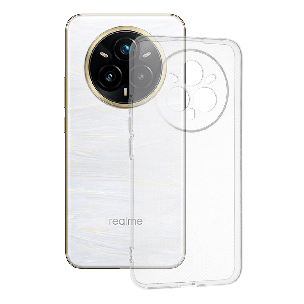 Levně Techsuit silikonové pouzdro Realme 14 Pro+ průhledné
