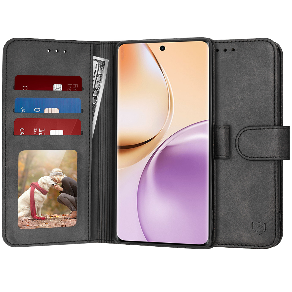 Levně Techsuit Diary Book Realme 14 Pro černá
