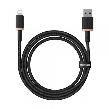 Baseus Data Cable Dura Series USB na Lightning Rychlé nabíjení 1m Zlatá Černá