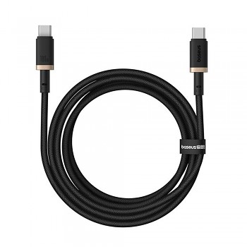 Baseus Data Cable Dura Series pro MacBook Type-C Rychlé nabíjení 2m Zlatá Černá