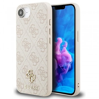 Guess Hardcase 4G Classic MagSafe iPhone 16e růžová