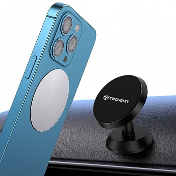 Techsuit Car Holder TinyGrip S10 univerzální magnetický držák na mobil černý