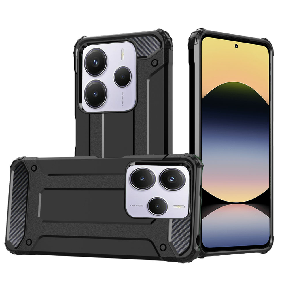 Levně Techsuit Hybrid Armor pro Xiaomi Redmi Note 14 5G černý
