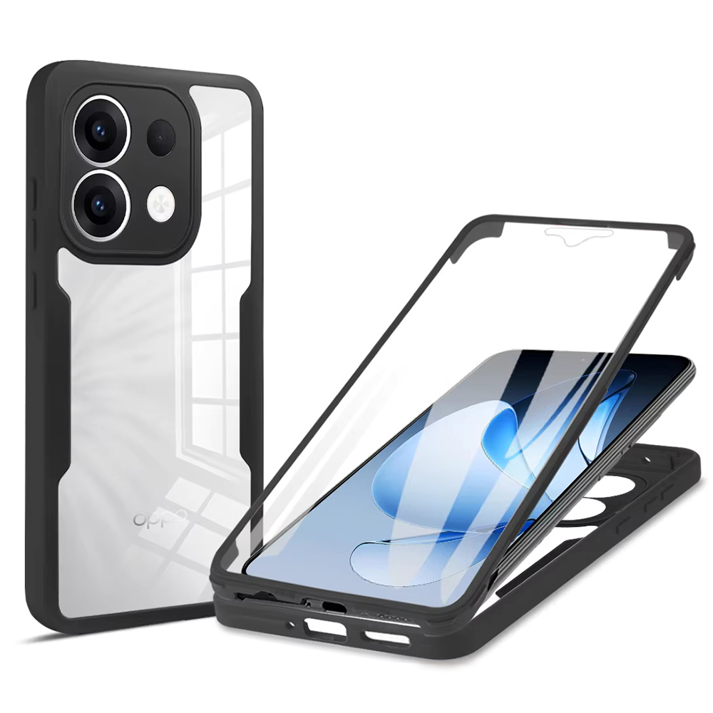 Levně Techsuit ColorVerse 360 Series s ochranou displeje pro Oppo Reno13 černá