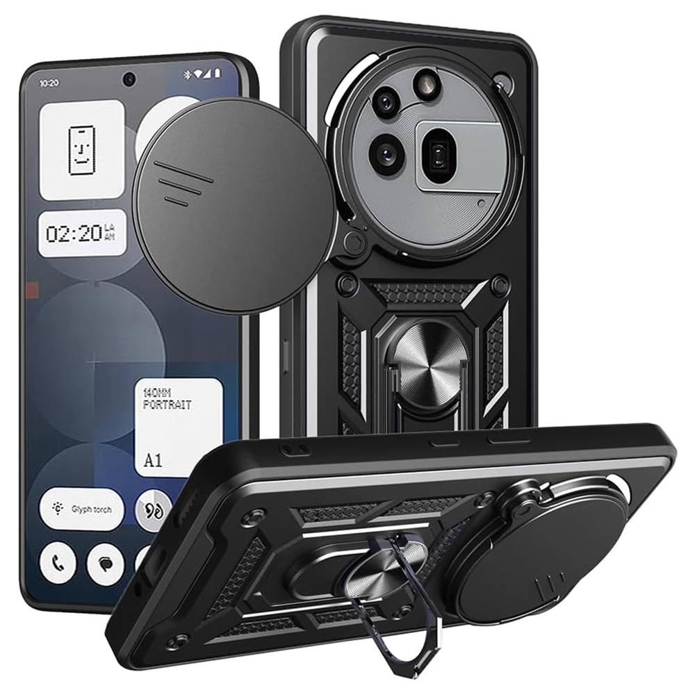 Levně Techsuit CamShield Series pouzdro pro Nothing Phone (3a) Pro černé