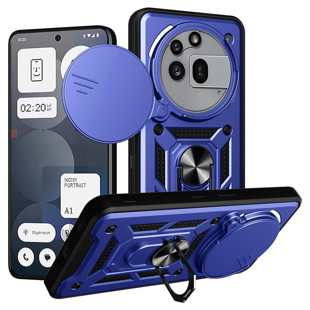 Levně Techsuit CamShield Series Nothing Phone (3a) Pro modrý
