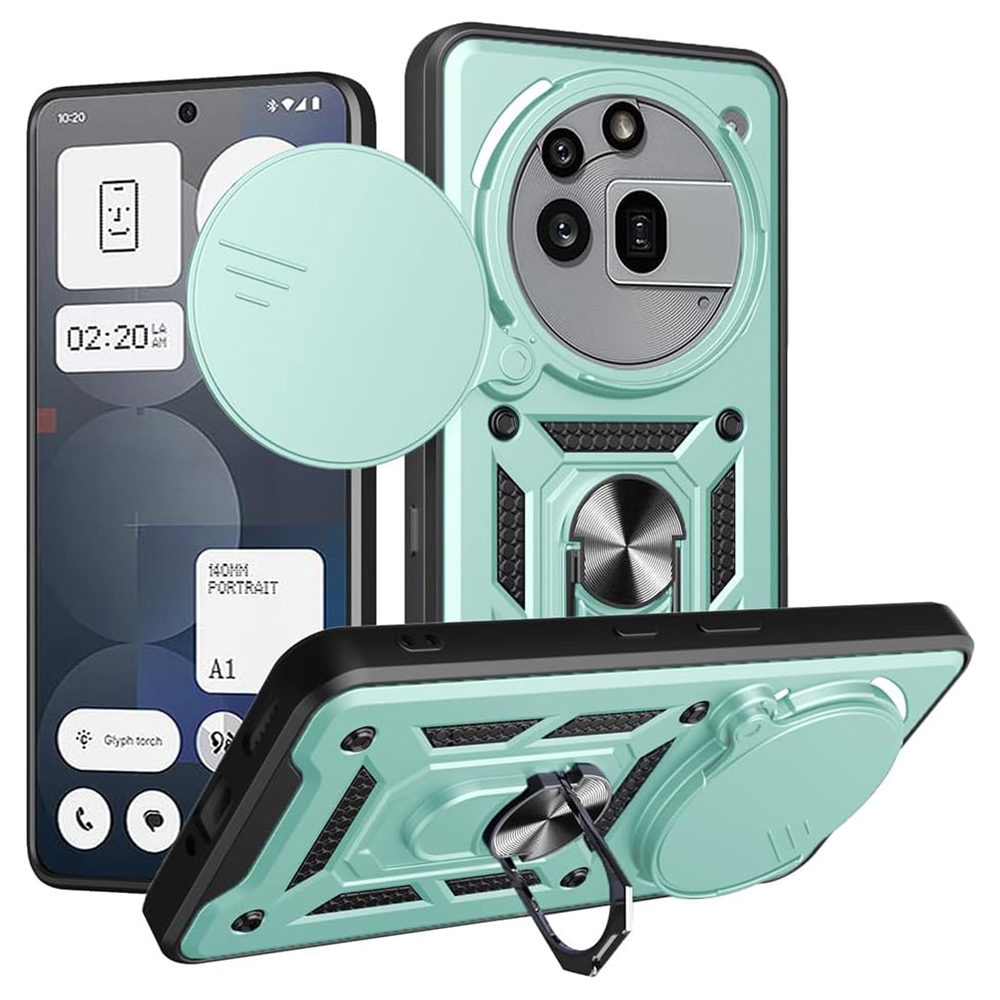 Levně Techsuit CamShield Series Nothing Phone (3a) Pro zelený