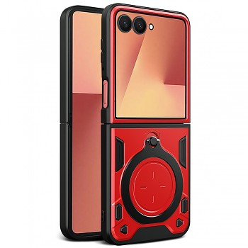 Techsuit CamGuard Pro pro Samsung Galaxy Z Flip7 červený