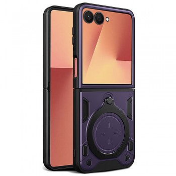 Techsuit CamGuard Pro pro Samsung Galaxy Z Flip7 fialová