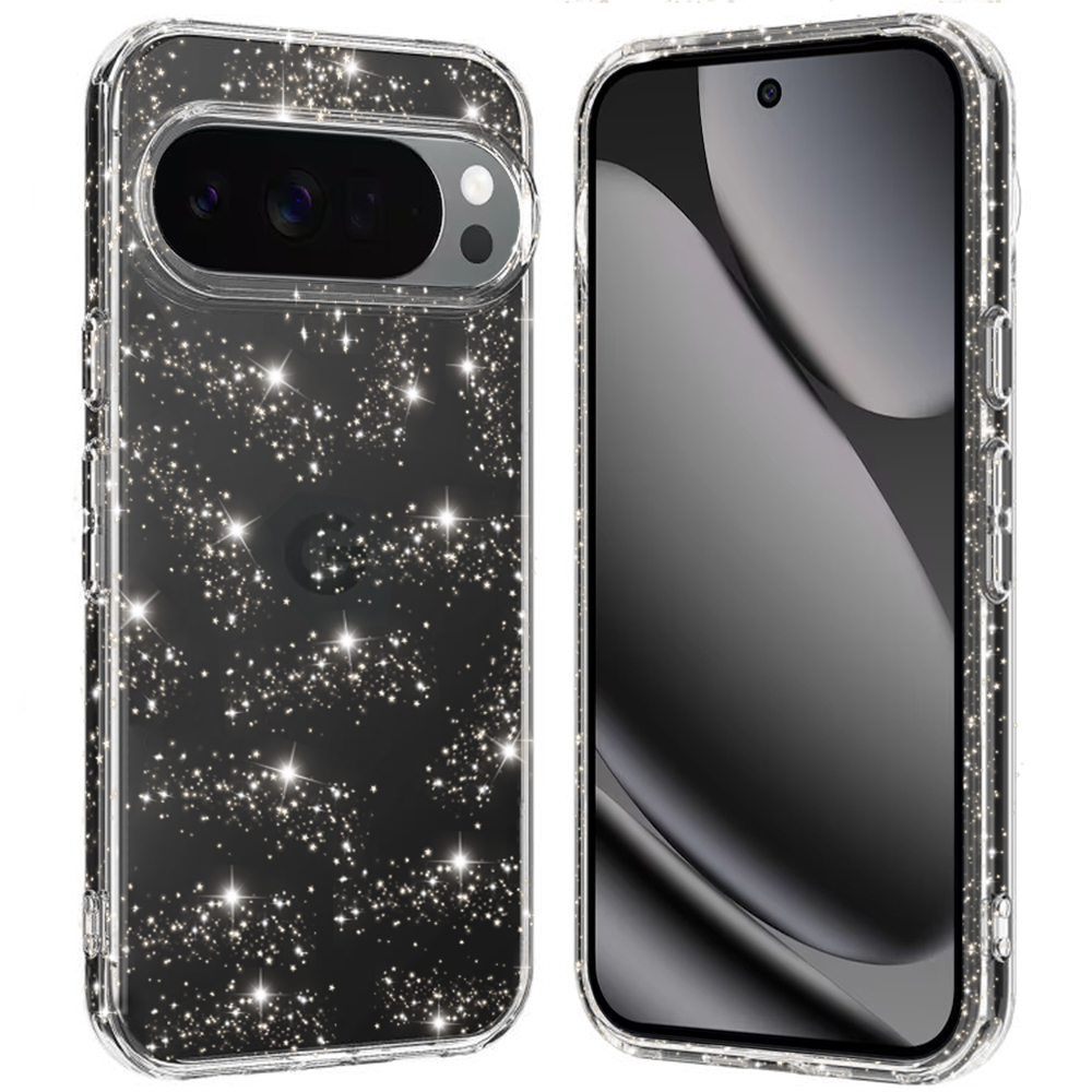 Techsuit SparkleSkin Series Google Pixel 10 Pro XL průhledný obal