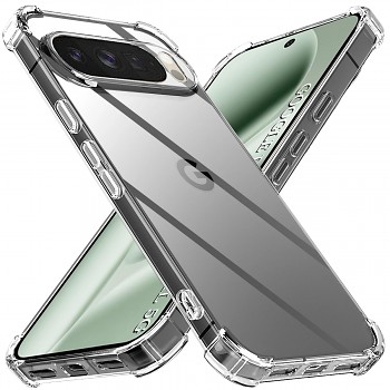 Techsuit Shockproof průhledný silikon pro Google Pixel 10 Pro XL průhledný