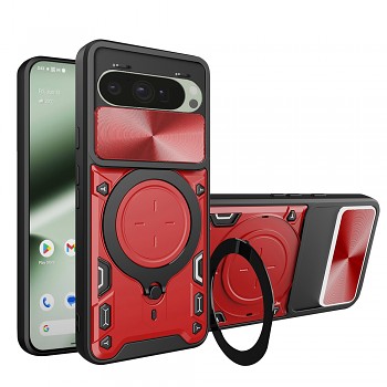 Techsuit CamGuard Pro Google Pixel 10 / 10 Pro červený