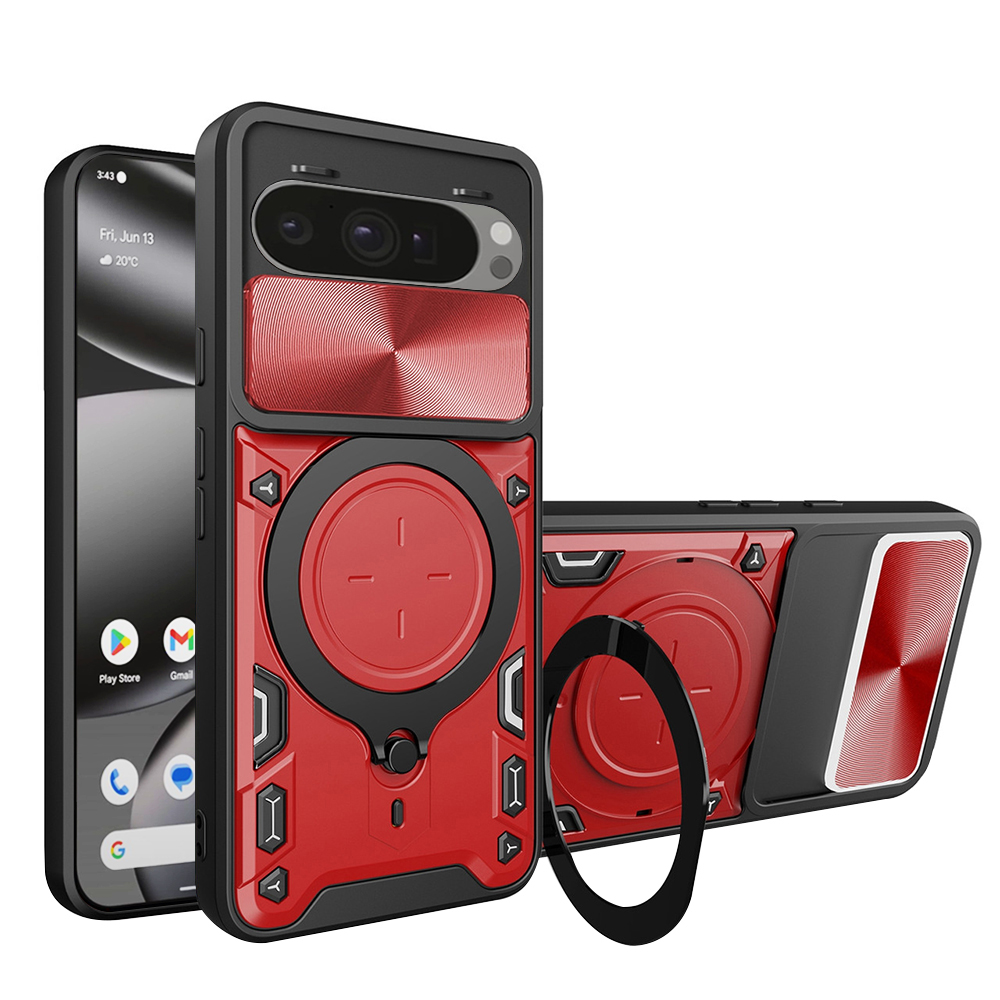 Techsuit CamGuard Pro Google Pixel 10 Pro XL červený