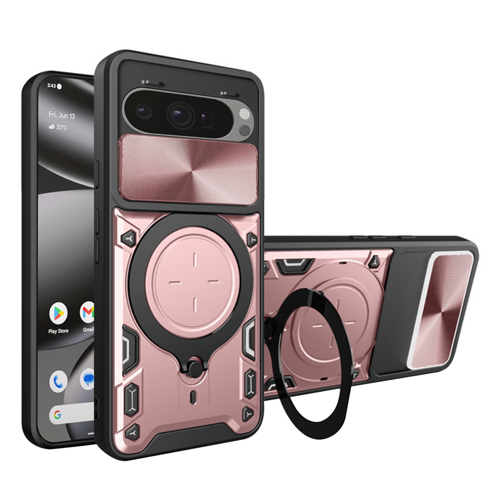 Levně Techsuit CamGuard Pro Google Pixel 10 Pro XL růžově zlatý