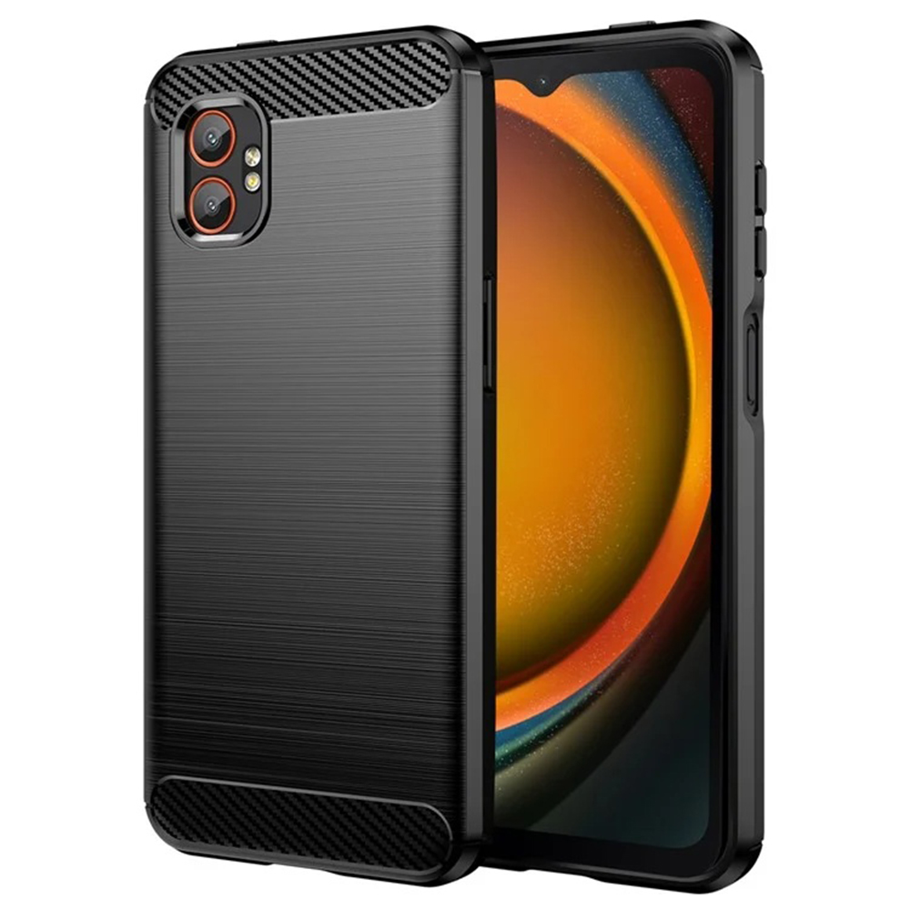 Levně Techsuit Carbon Silicone pro Samsung Galaxy Xcover7 Pro černý