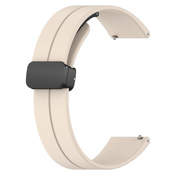 Techsuit řemínek 18mm Huawei Watch GT 4 41mm béžový