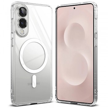 Kryt Ringke Fusion MagSafe pro Samsung Galaxy S25 Edge průhledný