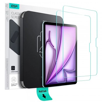 ESR Temperované sklo na displej UltraFit Tray (2 ks) iPad Air 11 (2024/2025) průhledné