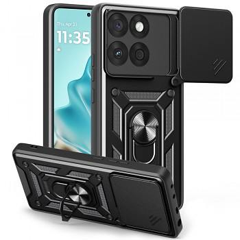 Techsuit CamShield Series pro Motorola Edge 60 Edge 60 Fusion černý