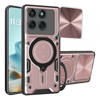 Pouzdro Techsuit CamGuard Pro pro Motorola Edge 60 Edge 60 Fusion růžově zlatá