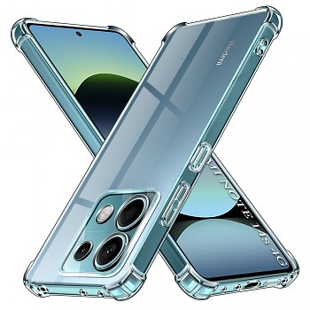 Techsuit Shockproof průhledný silikonový obal Xiaomi Redmi Note 14S průhledný