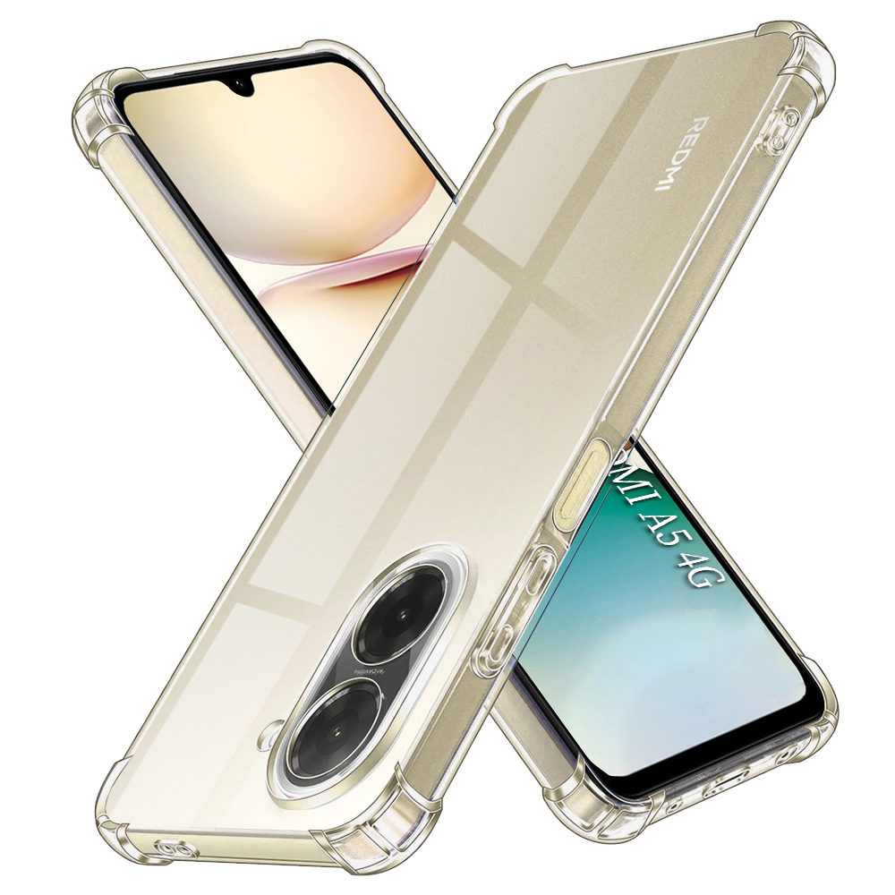 Levně Techsuit Shockproof průhledný silikon pro Xiaomi Redmi A5 4G Standard průhledný