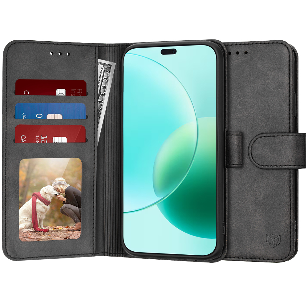 Techsuit Diary Book Honor 400 Lite černá