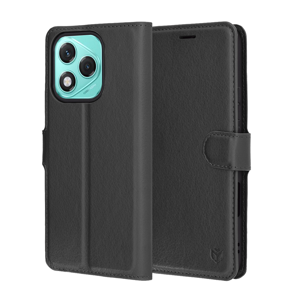 Levně Pouzdro Techsuit Leather Folio pro Honor 400 Lite černé