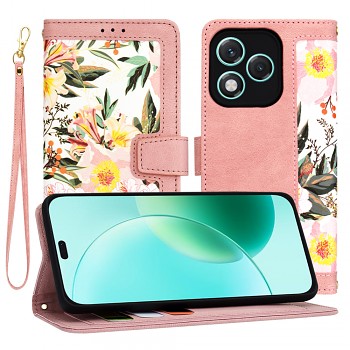 Techsuit FlipCraft Honor 400 Lite ve sladce růžové barvě