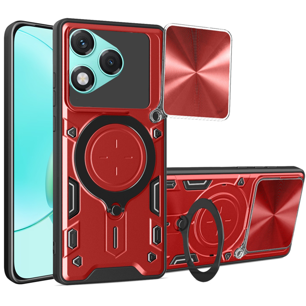 Levně Techsuit CamGuard Pro Honor 400 Lite červená