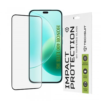 Ochranné sklo Techsuit 111D Honor X8b X8c 400 Lite černé