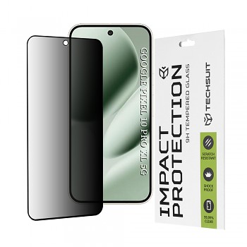 Ochranné sklo Techsuit 111D Privacy Full Glue pro Google Pixel 10 Pro XL černé