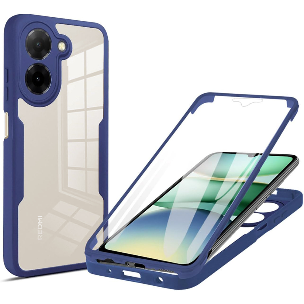 Levně Techsuit ColorVerse 360 Series + Ochranná fólie Xiaomi Redmi A5 4G Modrá