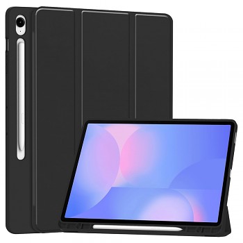 Techsuit Flex Trifold s držákem na tužku pro Samsung Galaxy Tab S10 FE Plus černá