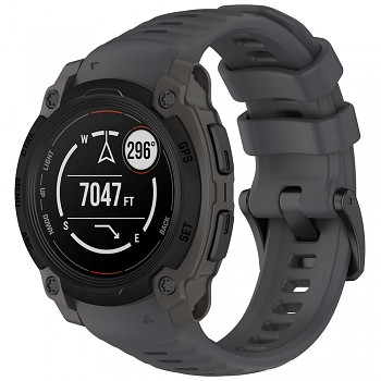 Řemínek Techsuit Garmin Instinct E 40mm šedý