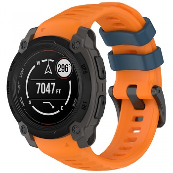 Řemínek Techsuit Garmin Instinct E 45mm oranžový