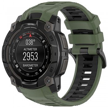 Techsuit řemínek Garmin Instinct 3 45mm Instinct 3 45 Solar zelený