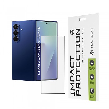 Ochranné sklo na displej Techsuit 111D Samsung Galaxy Z Fold7 černé